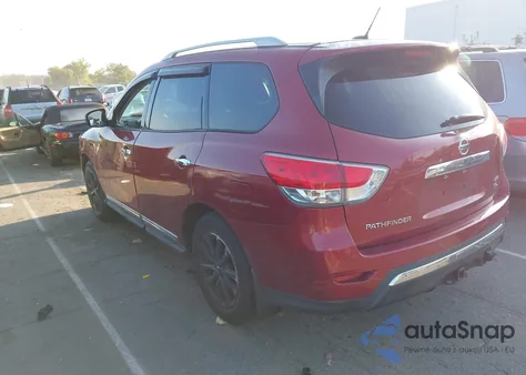 2013 Nissan Pathfinder Sl z USA, uszkodzony, nr VIN 5N1AR2MM0DC666097